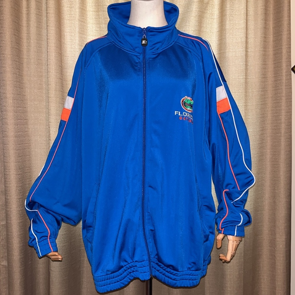 Vintage Zip Up Starter Jacket University of Florida Gators Mens Size XL